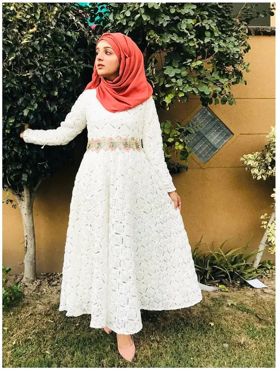 @nimrakhalid15 wearing LMA