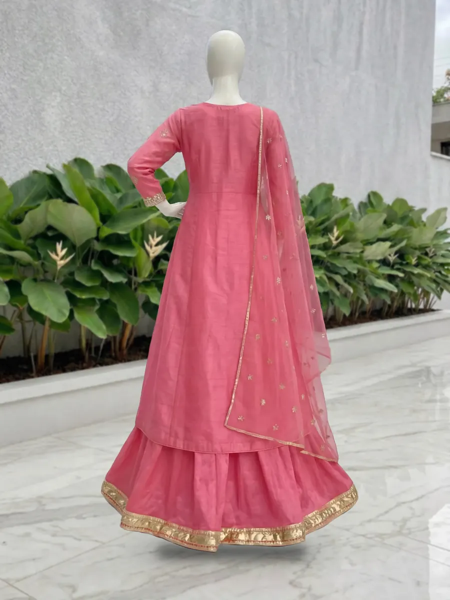 Bubblegum Raw Silk Set, photo 2 of 8