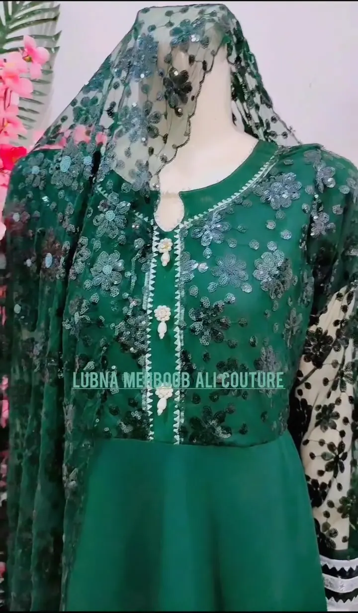 Emerald Anarkali, photo 3 of 4