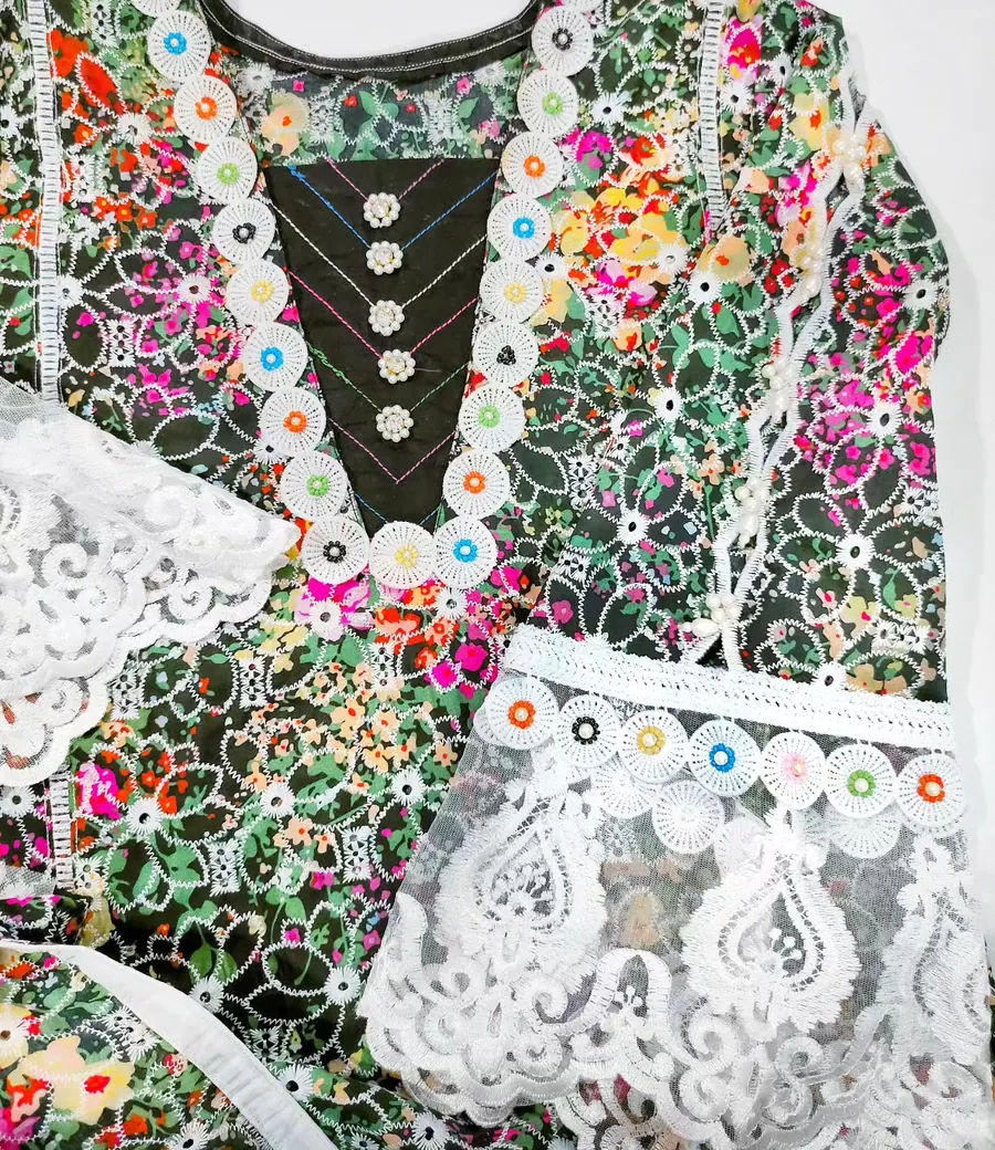 Floral Chikankari Two-Piece, photo 5 of 5