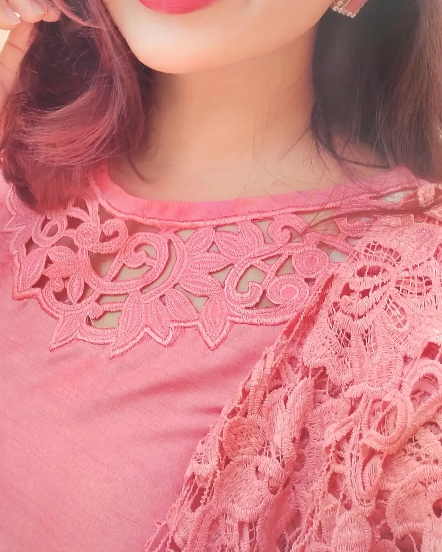 Cutwork Cotton Silk Suit, photo 9 of 10