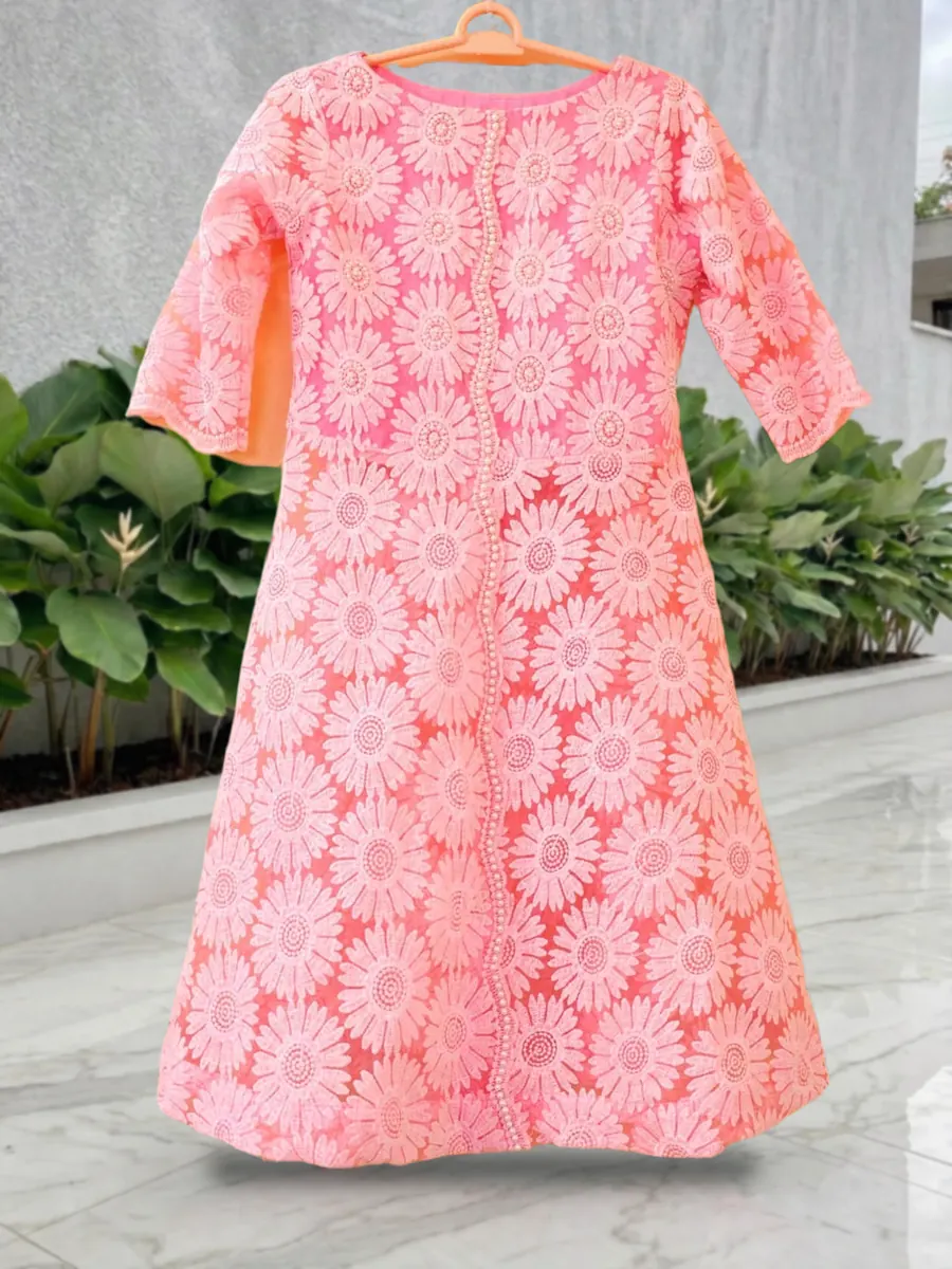 Soft Pink Pearl Frock, photo 2 of 6