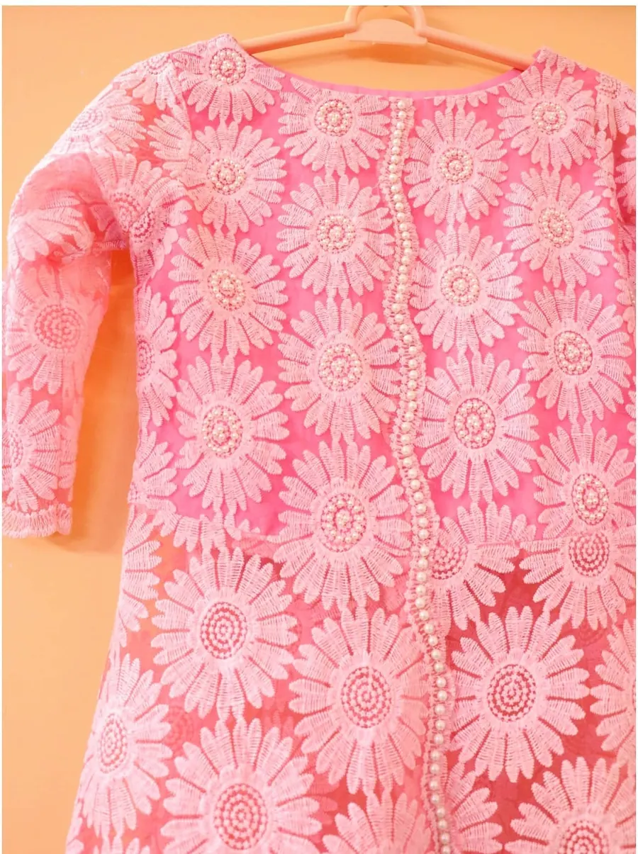 Soft Pink Pearl Frock, photo 5 of 6